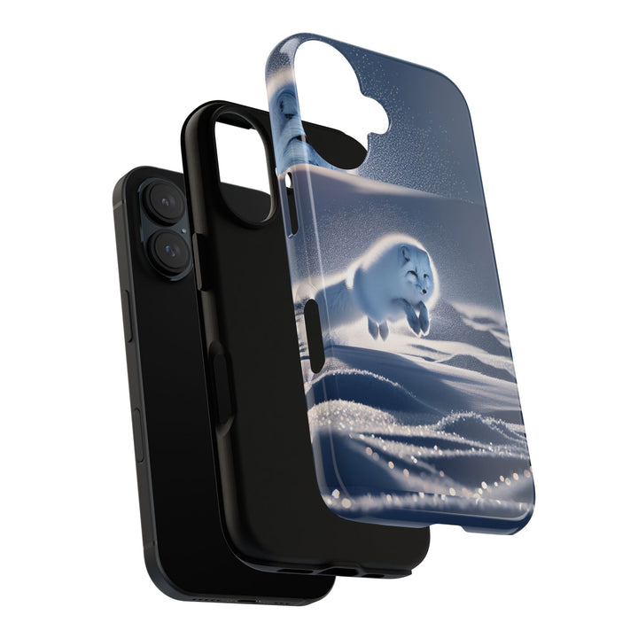 Cute Arctic Fox Phone Case – Tough Protective Cover for Animal Lovers