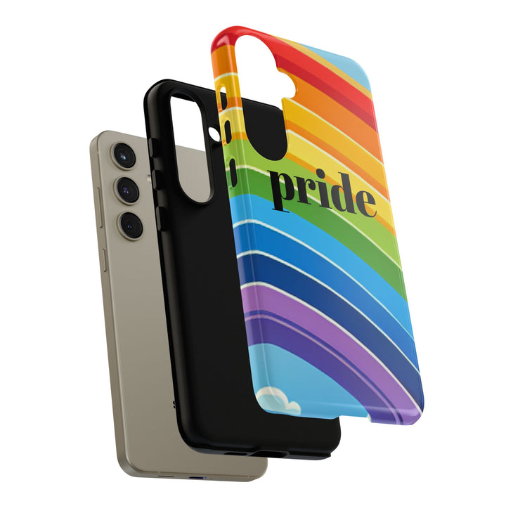 Pride Phone Case - Rainbow Gradient, LGBTQ+ Accessory, Colorful Phone Cover, Unique Gift for Pride Month, Phone Protection