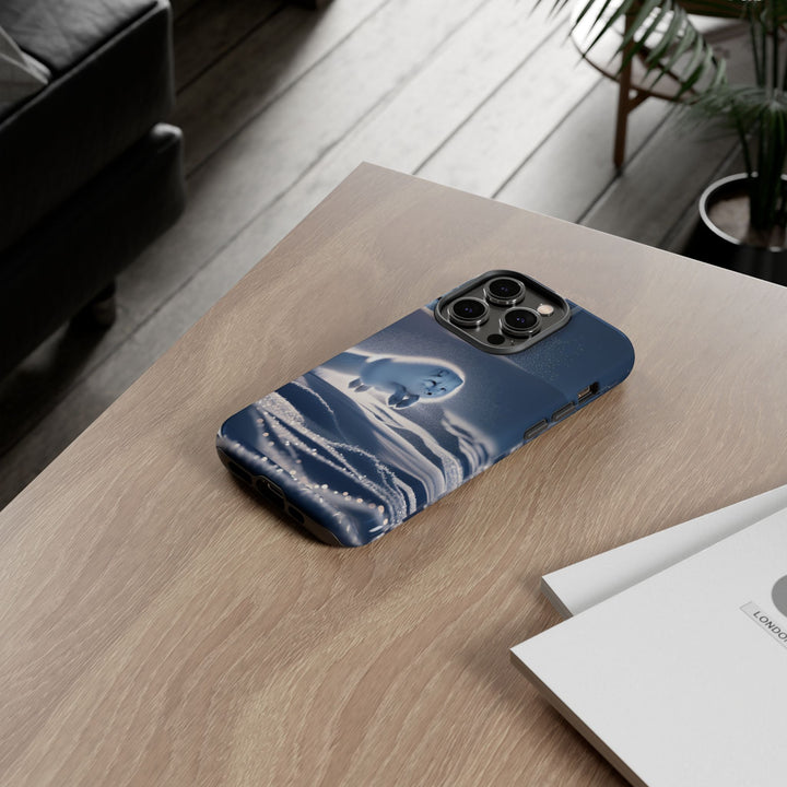Cute Arctic Fox Phone Case – Tough Protective Cover for Animal Lovers