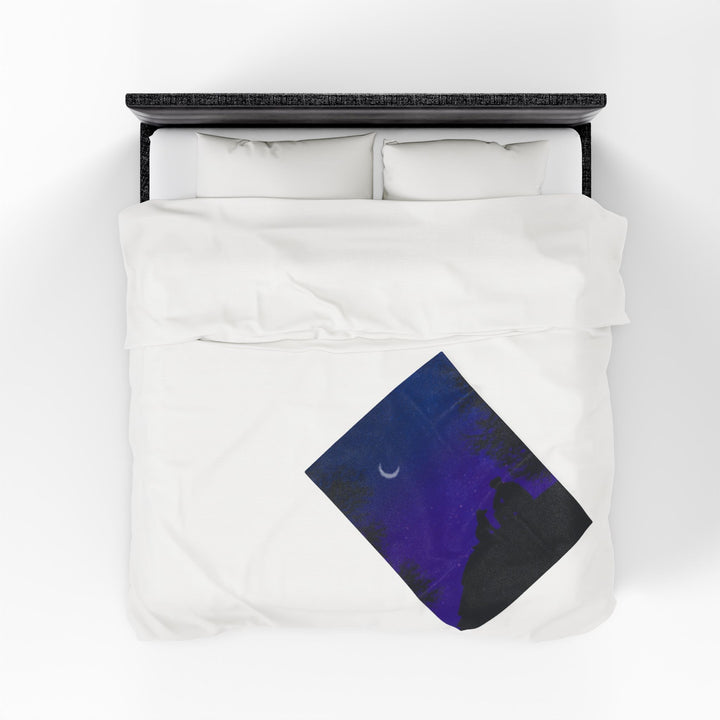 Starry Night Blanket - Velveteen Plush