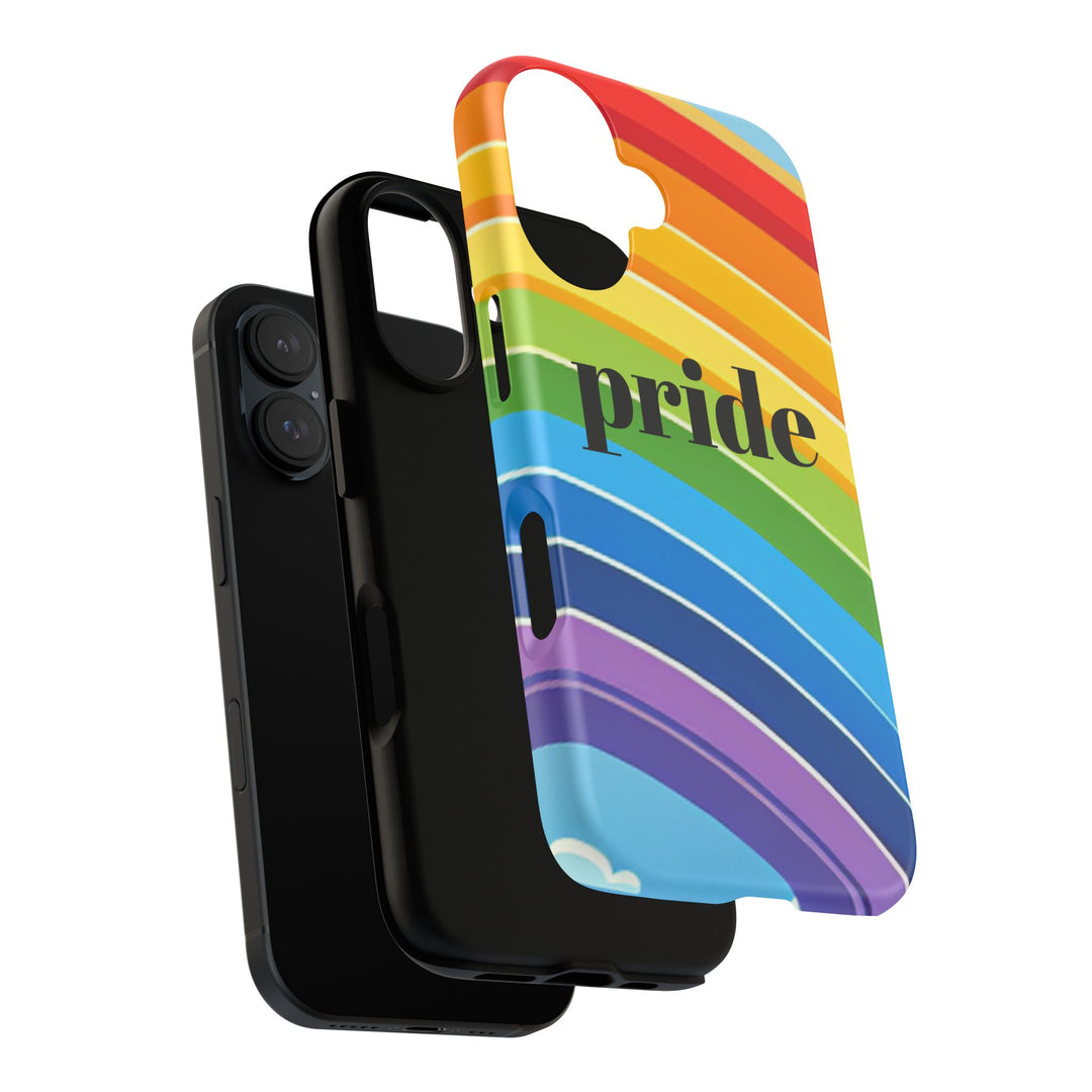 Pride Phone Case - Rainbow Gradient, LGBTQ+ Accessory, Colorful Phone Cover, Unique Gift for Pride Month, Phone Protection