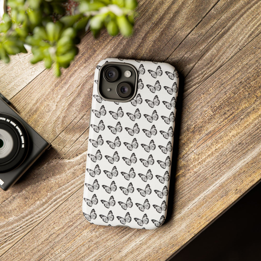 Butterfly Phone Case - Elegant Tough Case for Nature Lovers