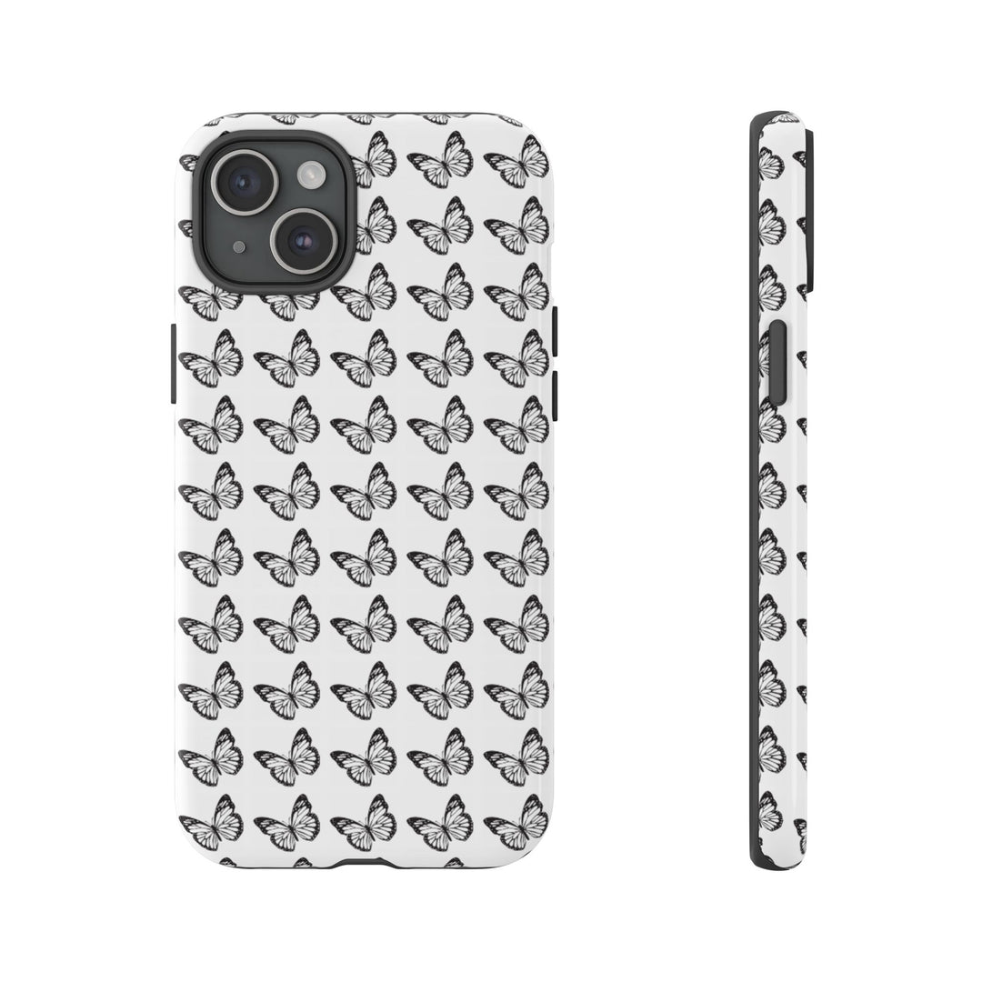 Butterfly Phone Case - Elegant Tough Case for Nature Lovers