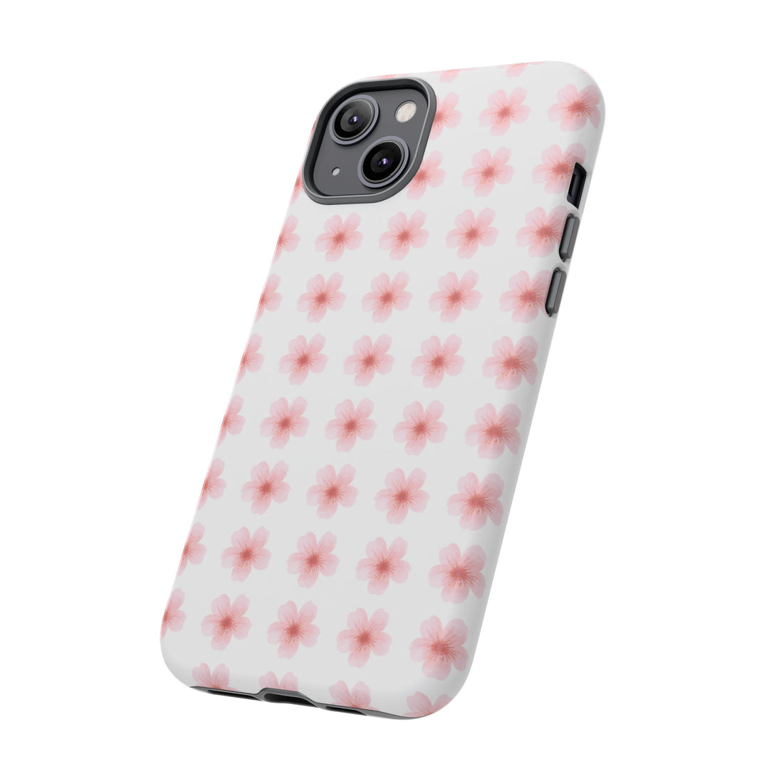 Cherry Blossom Tough Phone Case - Floral Design for Spring & Summer