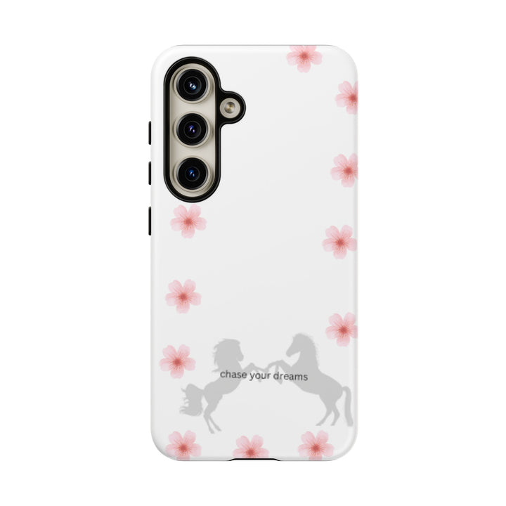 Chase Your Dreams Floral Phone Case