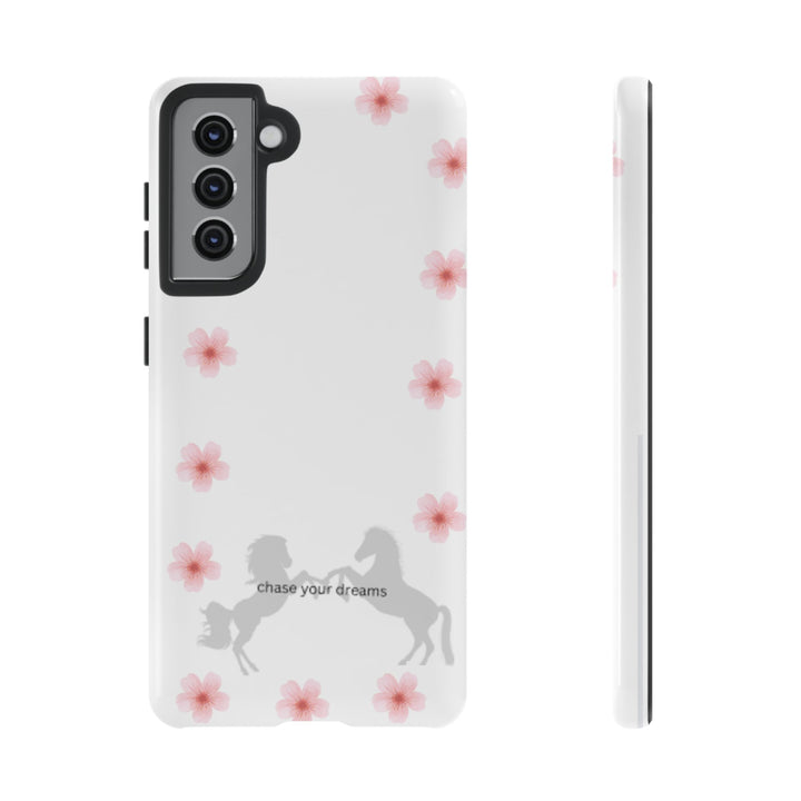 Chase Your Dreams Floral Phone Case