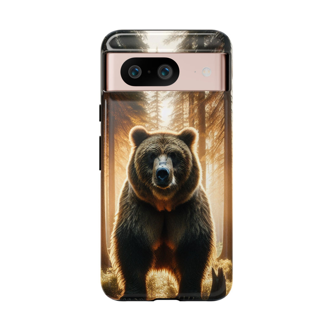 Wildlife Phone Case - Tough Cases with Bear Design, Nature Lover Gift, Animal-Themed Accessories, Eco-Friendly Tech Protection