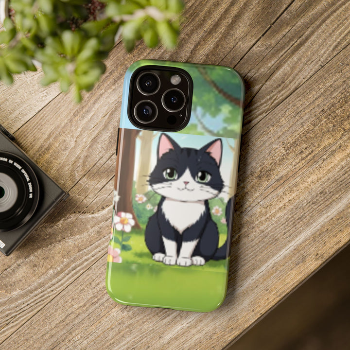 Cute Ai Cat Phone Case - Tough Cases for Animal Lovers