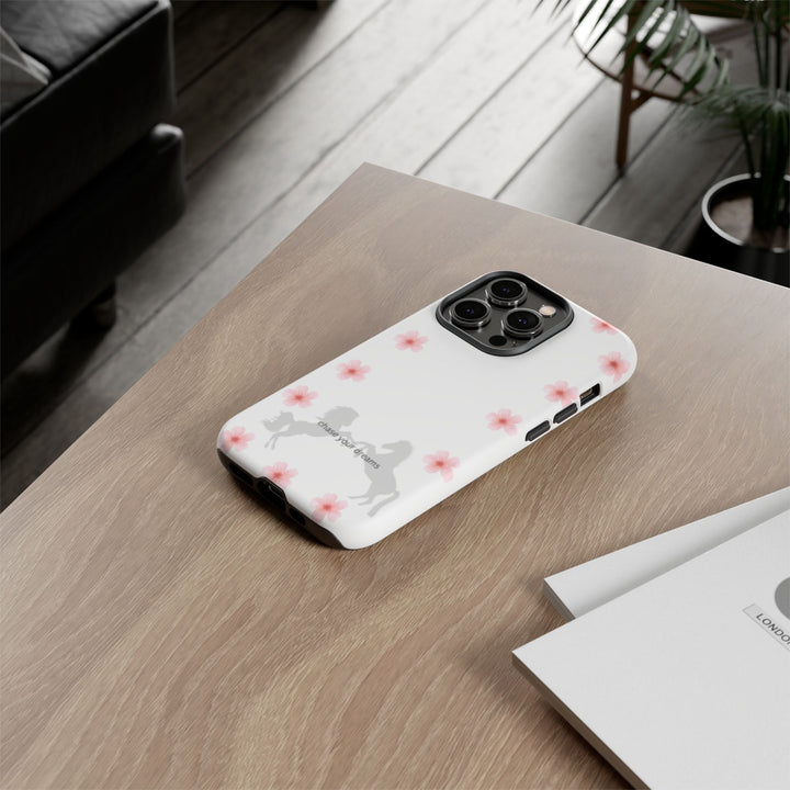 Chase Your Dreams Floral Phone Case