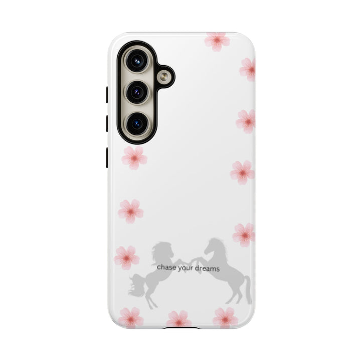 Chase Your Dreams Floral Phone Case