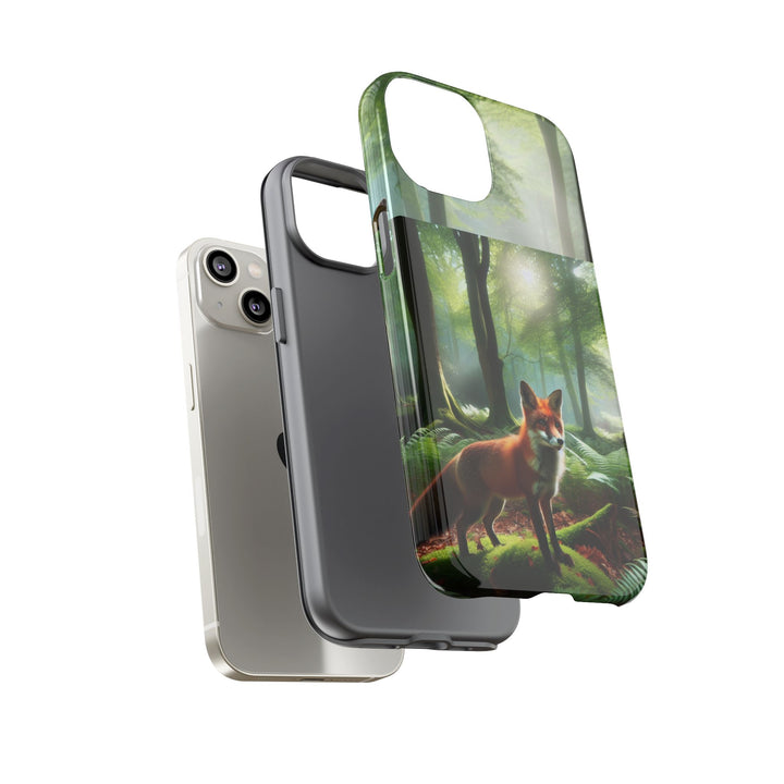 Nature-Inspired Tough Case with Fox Design