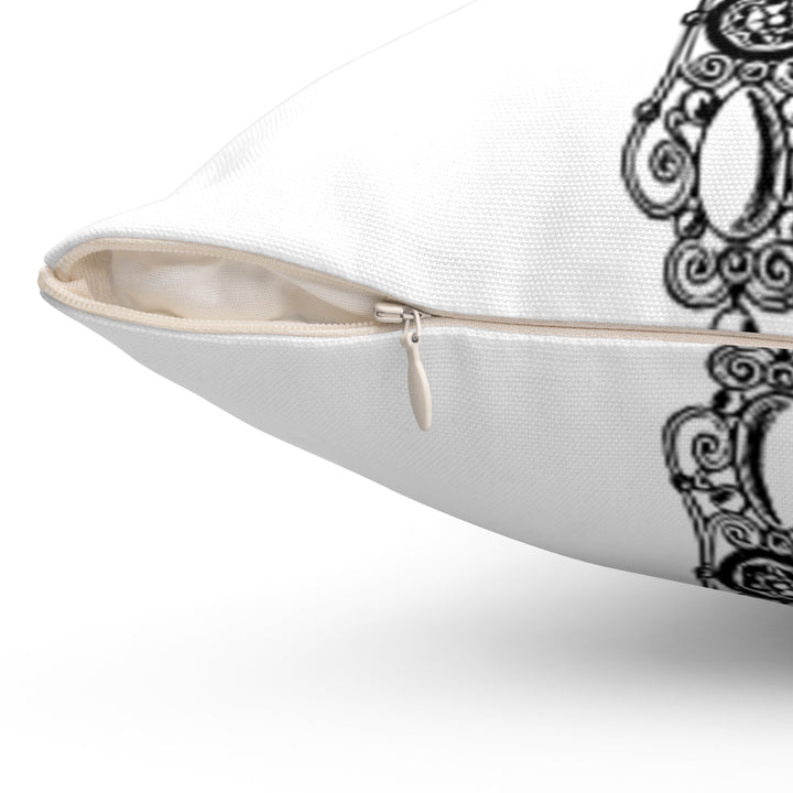 Spun Polyester Square Pillow