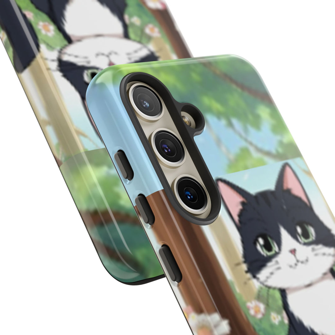 Cute Ai Cat Phone Case - Tough Cases for Animal Lovers