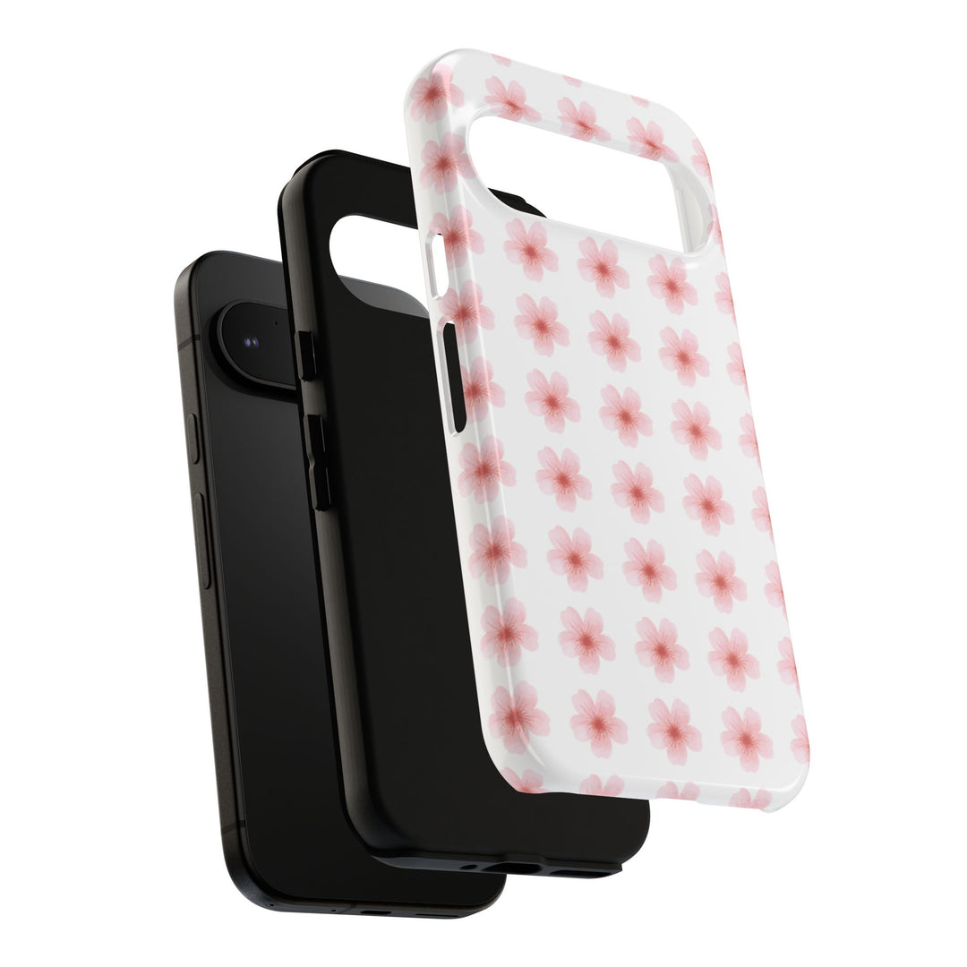 Cherry Blossom Tough Phone Case - Floral Design for Spring & Summer