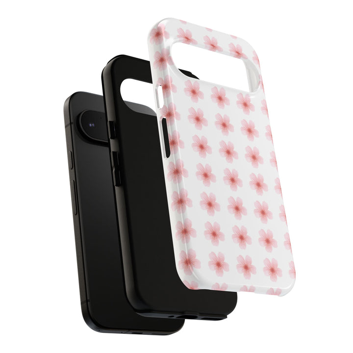 Cherry Blossom Tough Phone Case - Floral Design for Spring & Summer
