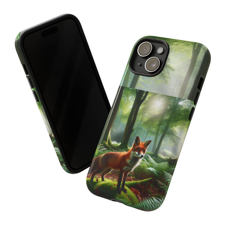 Nature-Inspired Tough Case with Fox Design
