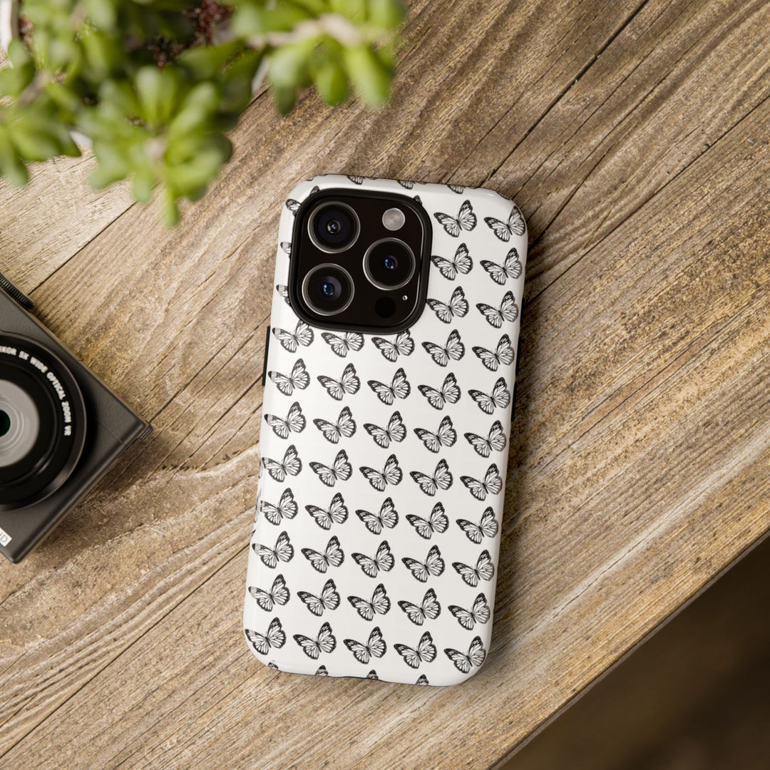 Butterfly Phone Case - Elegant Tough Case for Nature Lovers