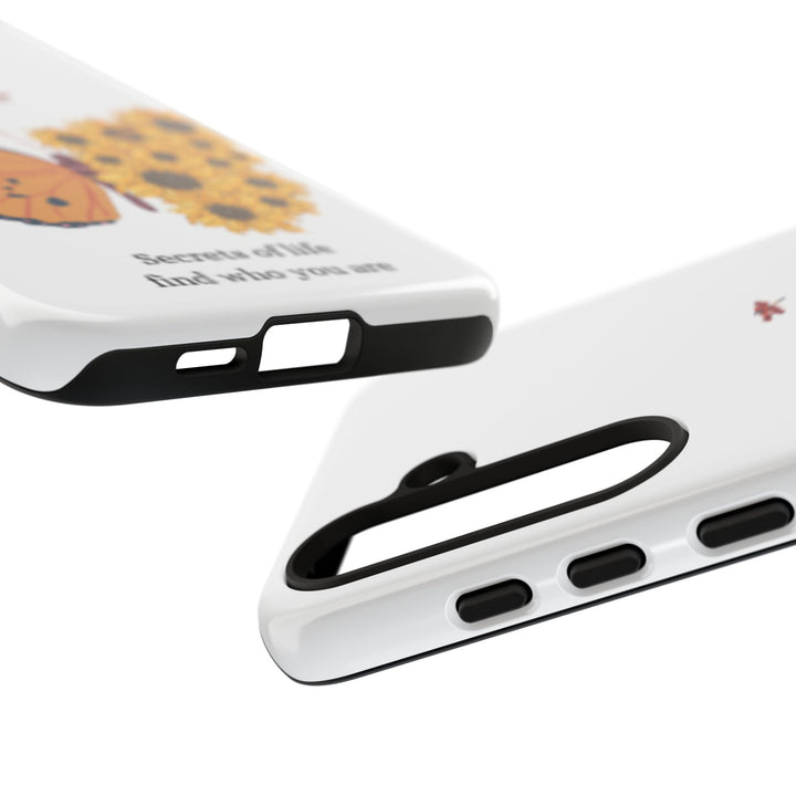 Butterfly & Sunflower Phone Case - "Secrets of Life" Design