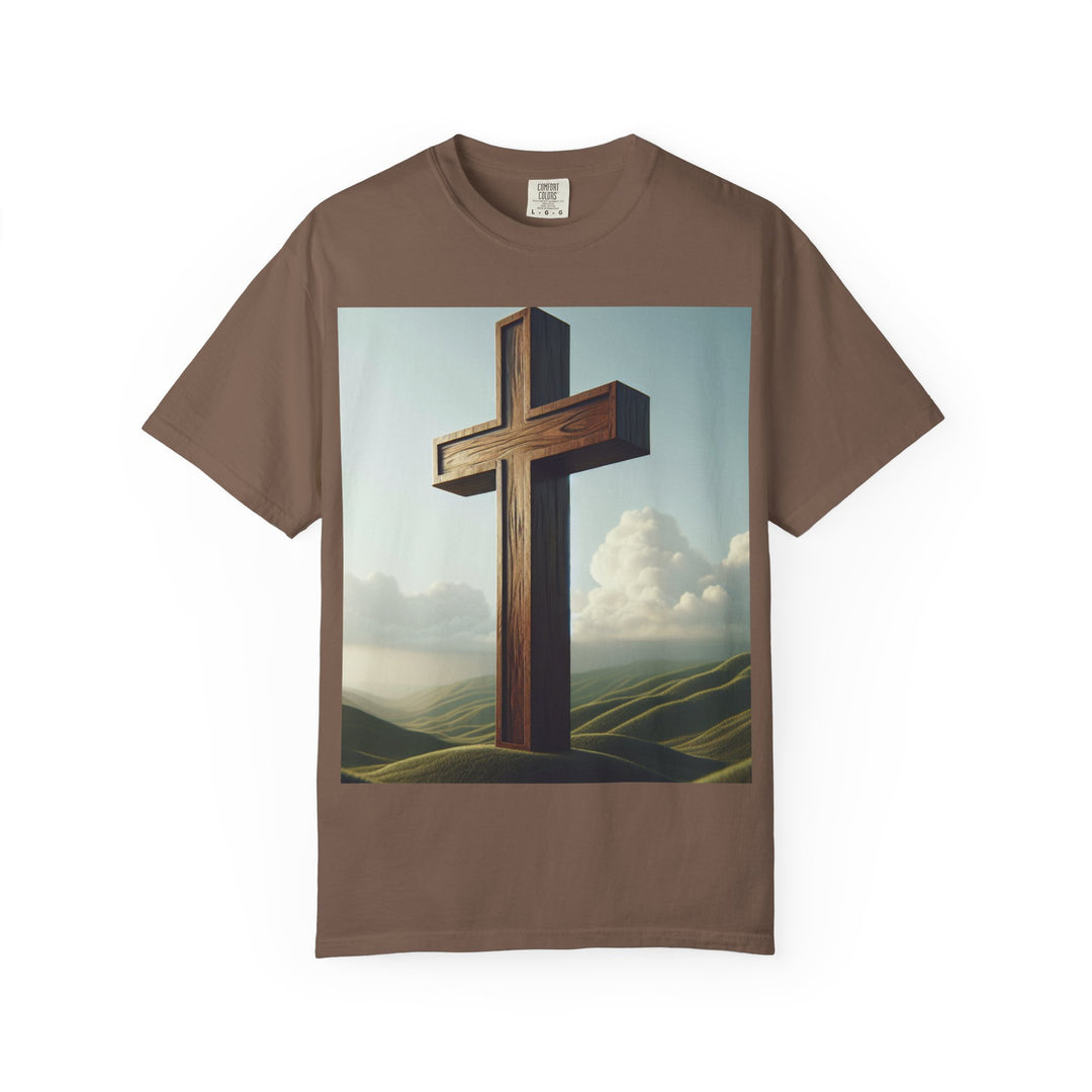Inspirational Cross T-Shirt, Christian Clothing, Faith-Based Gift, Religious Apparel, Unisex Fashion, Spiritual Wear