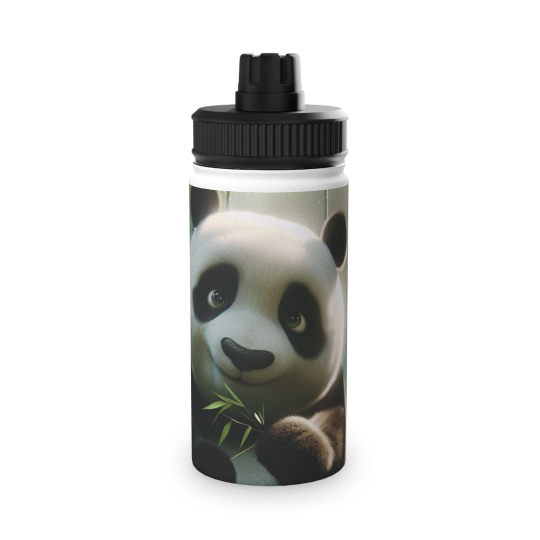 Eco-Friendly Panda Design Water Bottle - Perfect for Sports & Outdoor Adventures