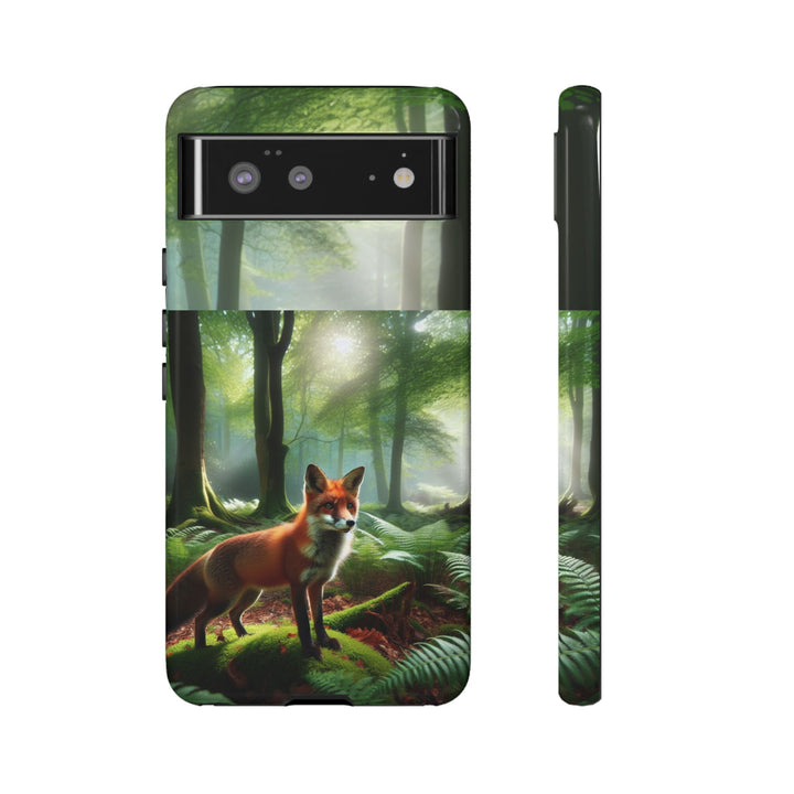 Nature-Inspired Tough Case with Fox Design