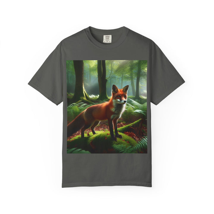 Forest Fox Unisex Garment-Dyed T-Shirt