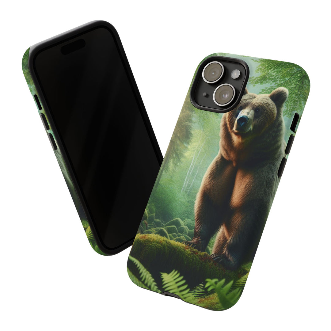 Wildlife Phone Case - Tough Bear Design for Nature Lovers