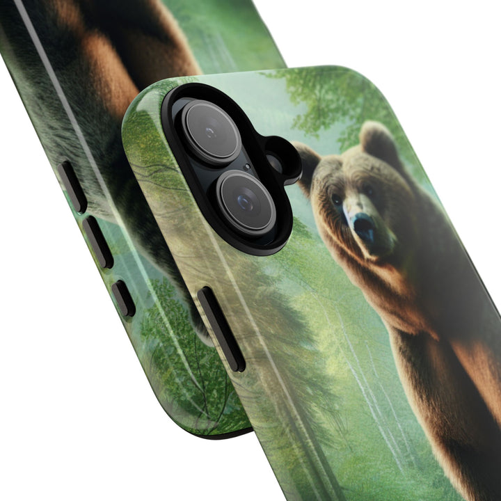 Wildlife Phone Case - Tough Bear Design for Nature Lovers