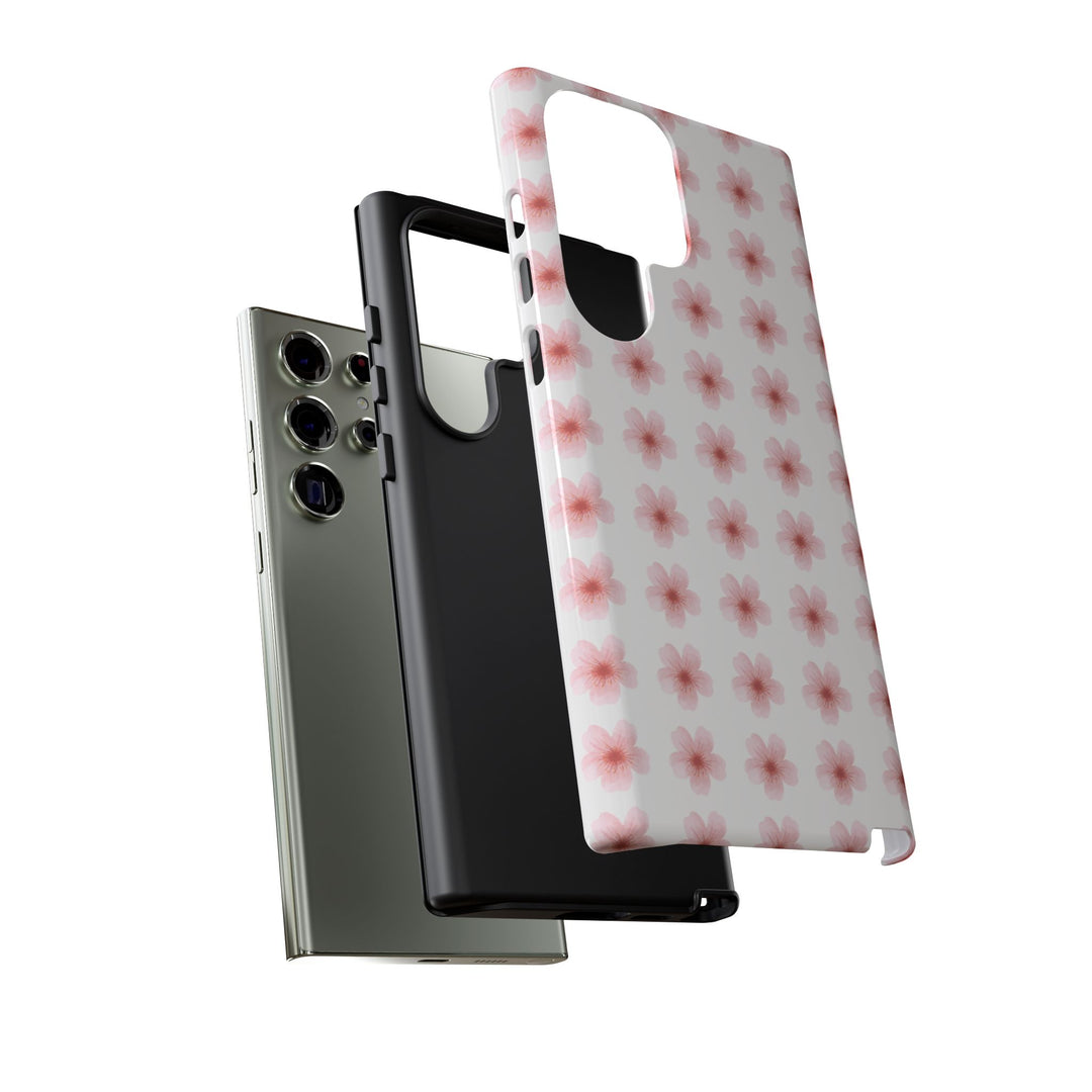 Cherry Blossom Tough Phone Case - Floral Design for Spring & Summer