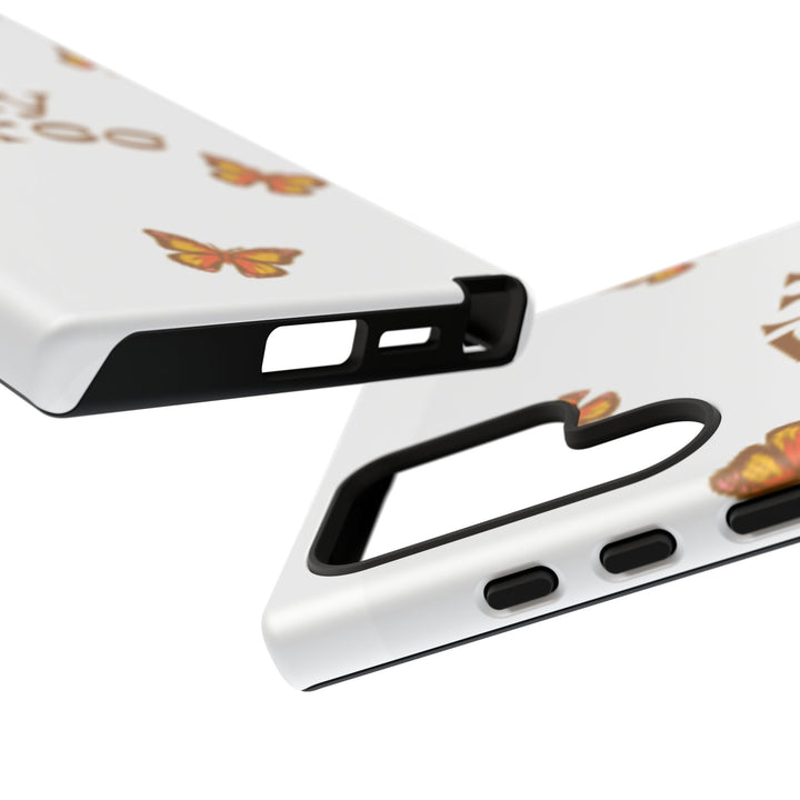 Stylish Phone Case | 'Fly Free' Butterfly Design | Unique Tough Cases