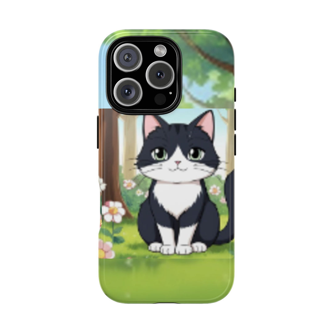 Cute Ai Cat Phone Case - Tough Cases for Animal Lovers