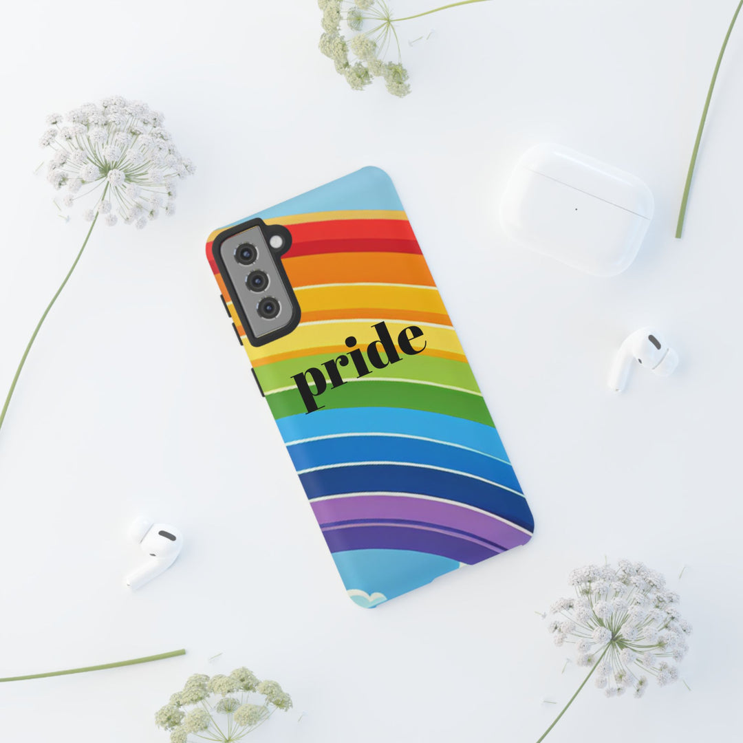 Pride Phone Case - Rainbow Gradient, LGBTQ+ Accessory, Colorful Phone Cover, Unique Gift for Pride Month, Phone Protection