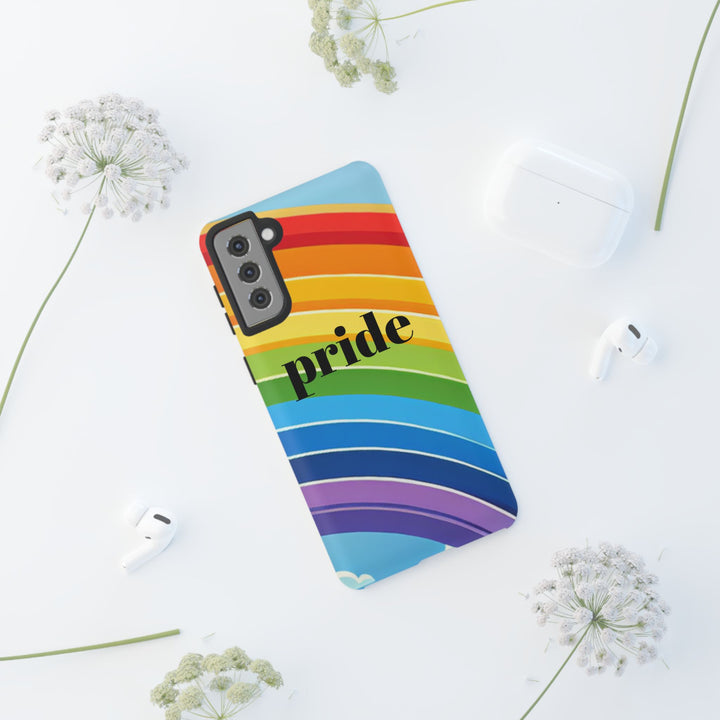 Pride Phone Case - Rainbow Gradient, LGBTQ+ Accessory, Colorful Phone Cover, Unique Gift for Pride Month, Phone Protection