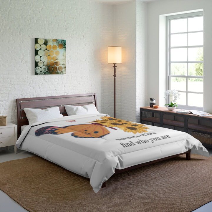 Butterfly Inspirational Comforter