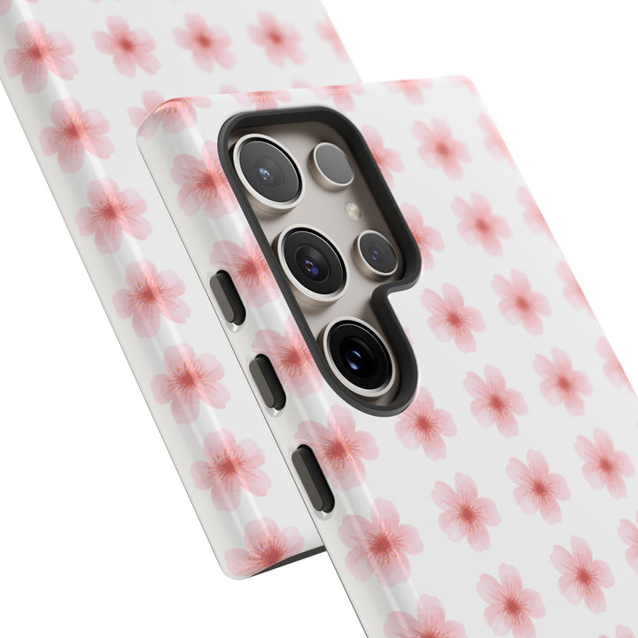 Cherry Blossom Tough Phone Case - Floral Design for Spring & Summer