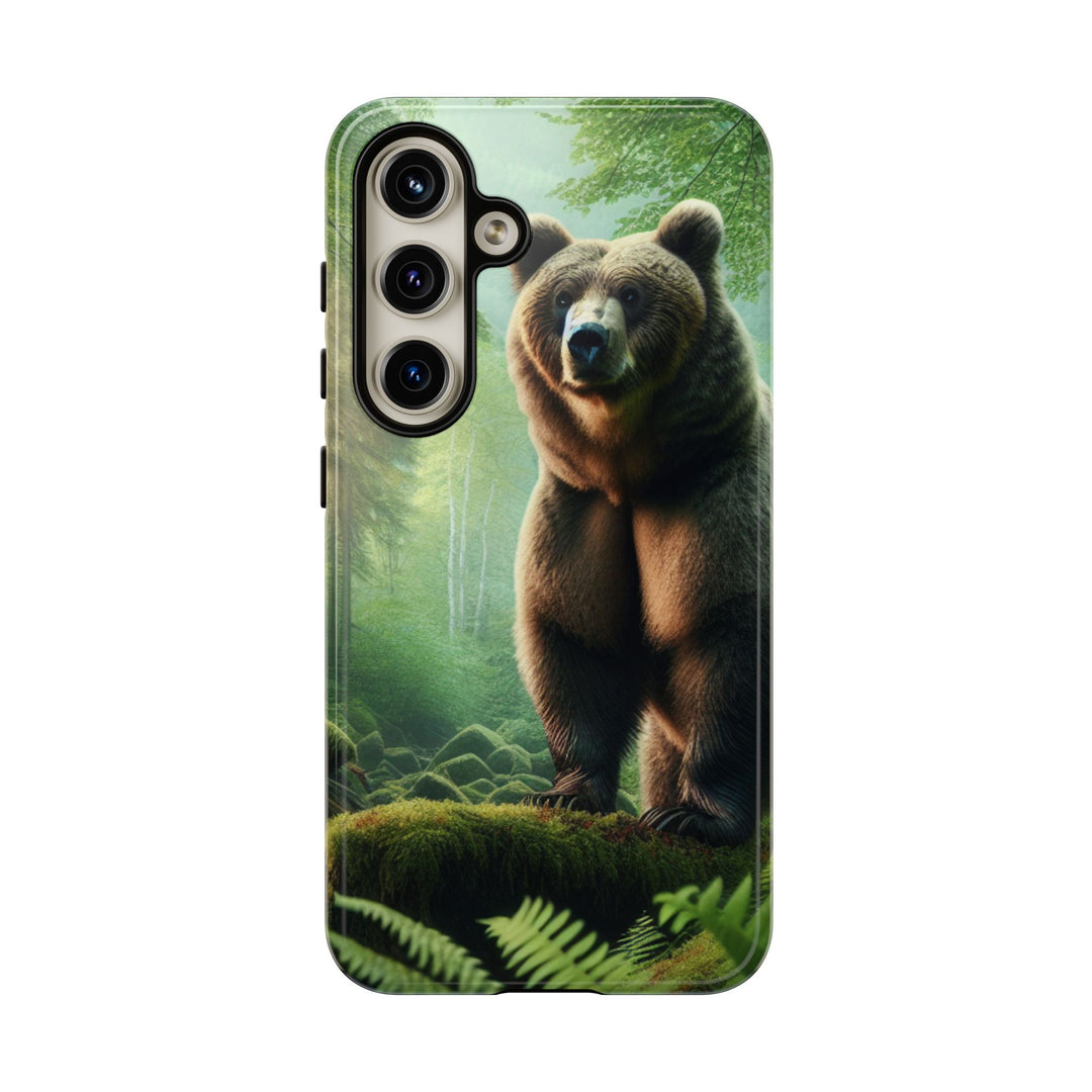 Wildlife Phone Case - Tough Bear Design for Nature Lovers