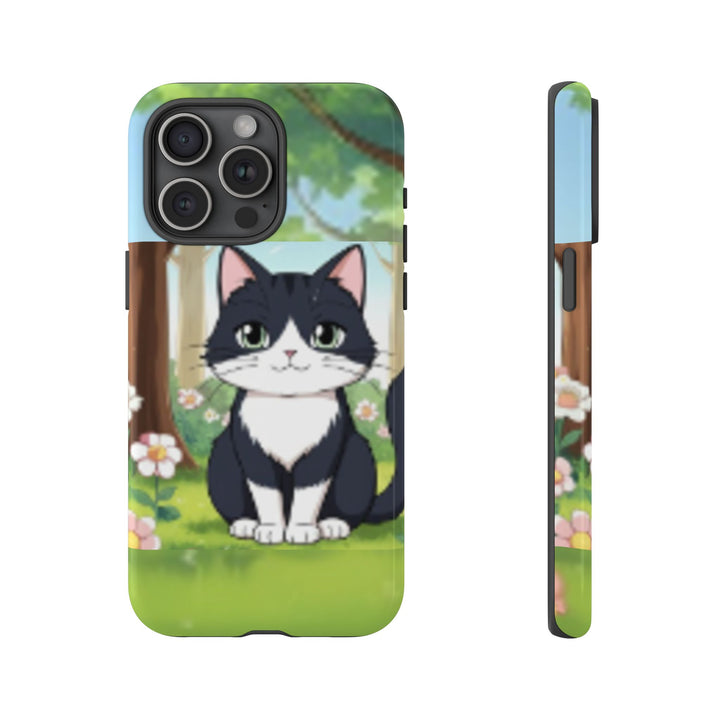 Cute Ai Cat Phone Case - Tough Cases for Animal Lovers