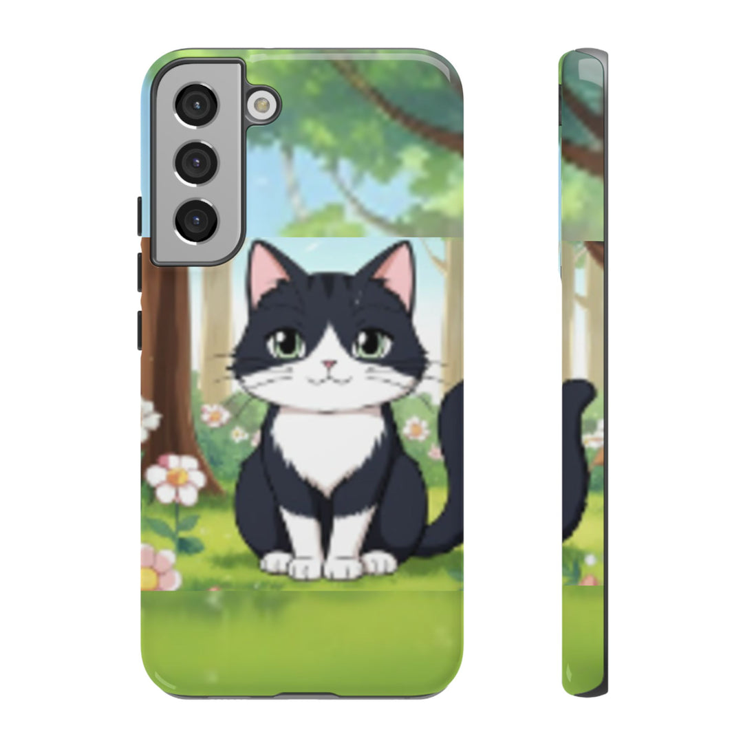 Cute Ai Cat Phone Case - Tough Cases for Animal Lovers