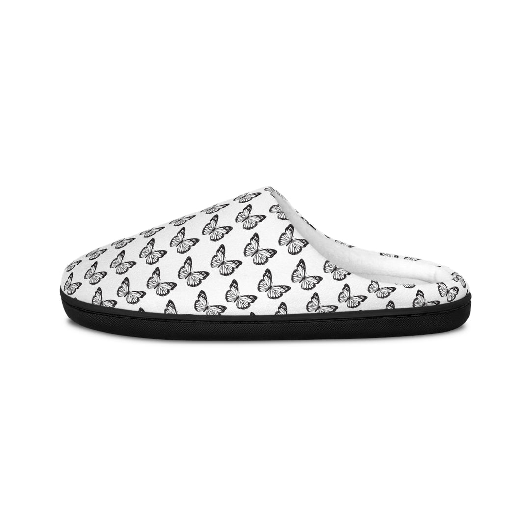 Cozy Butterfly Print Indoor Slippers for Women