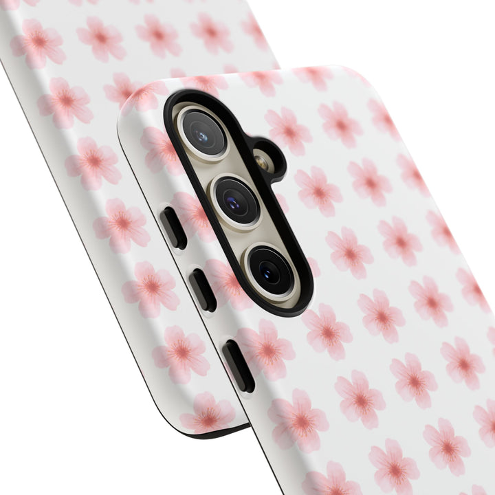 Cherry Blossom Tough Phone Case - Floral Design for Spring & Summer