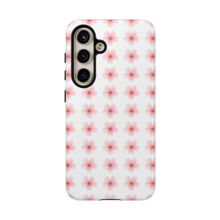 Cherry Blossom Tough Phone Case - Floral Design for Spring & Summer
