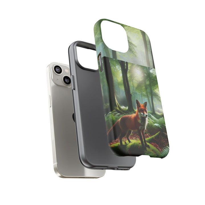 Nature-Inspired Tough Case with Fox Design
