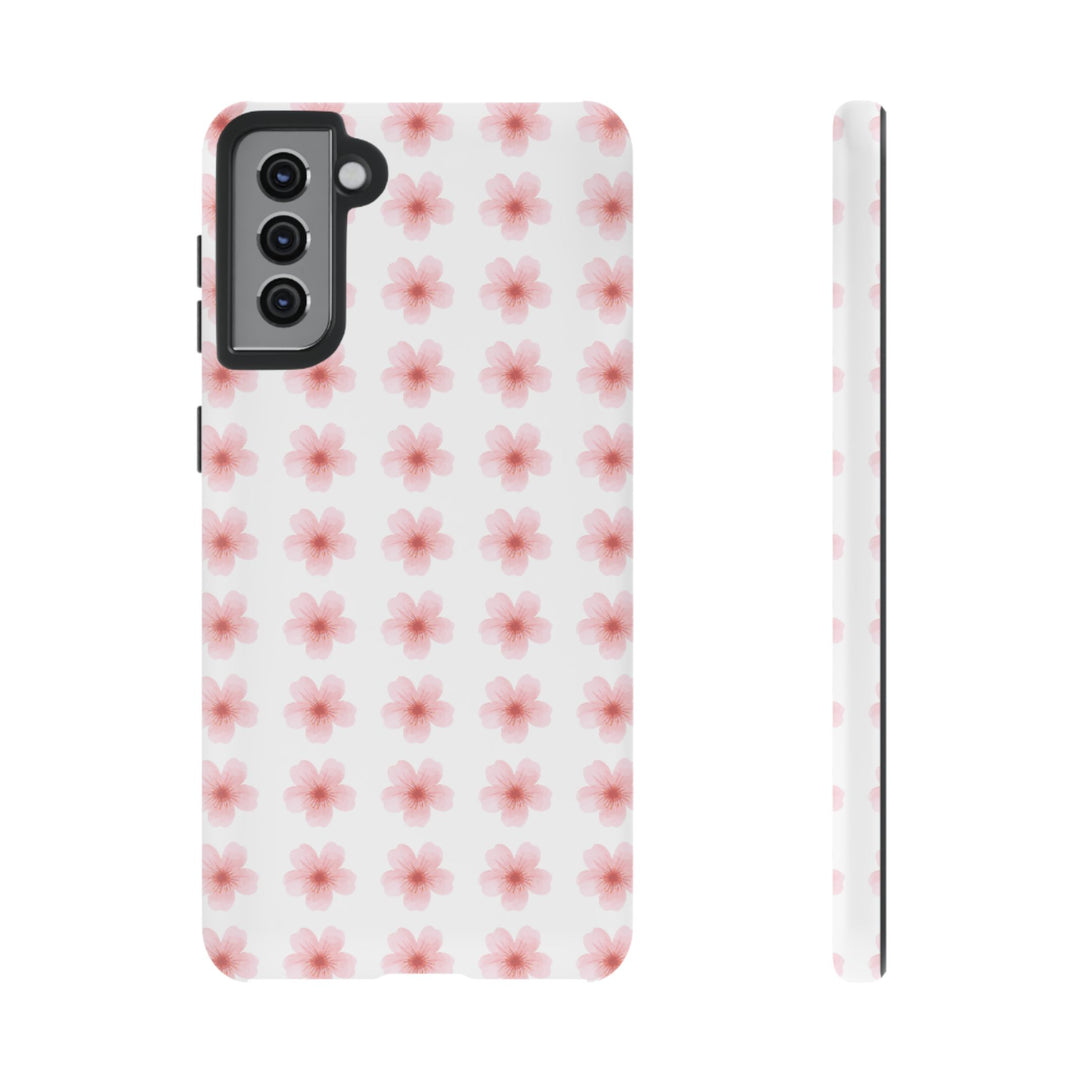 Cherry Blossom Tough Phone Case - Floral Design for Spring & Summer
