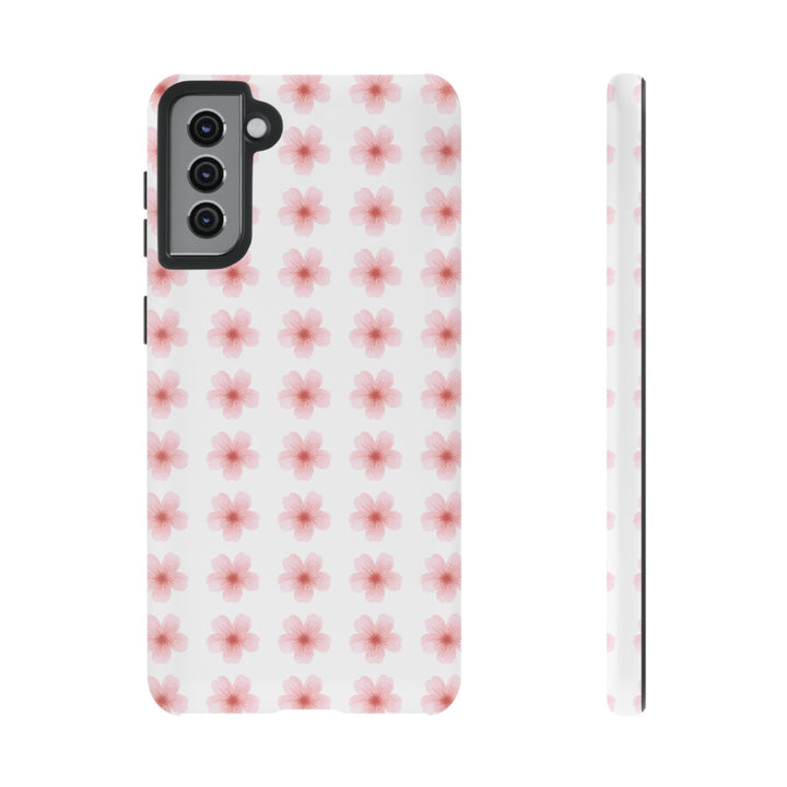 Cherry Blossom Tough Phone Case - Floral Design for Spring & Summer