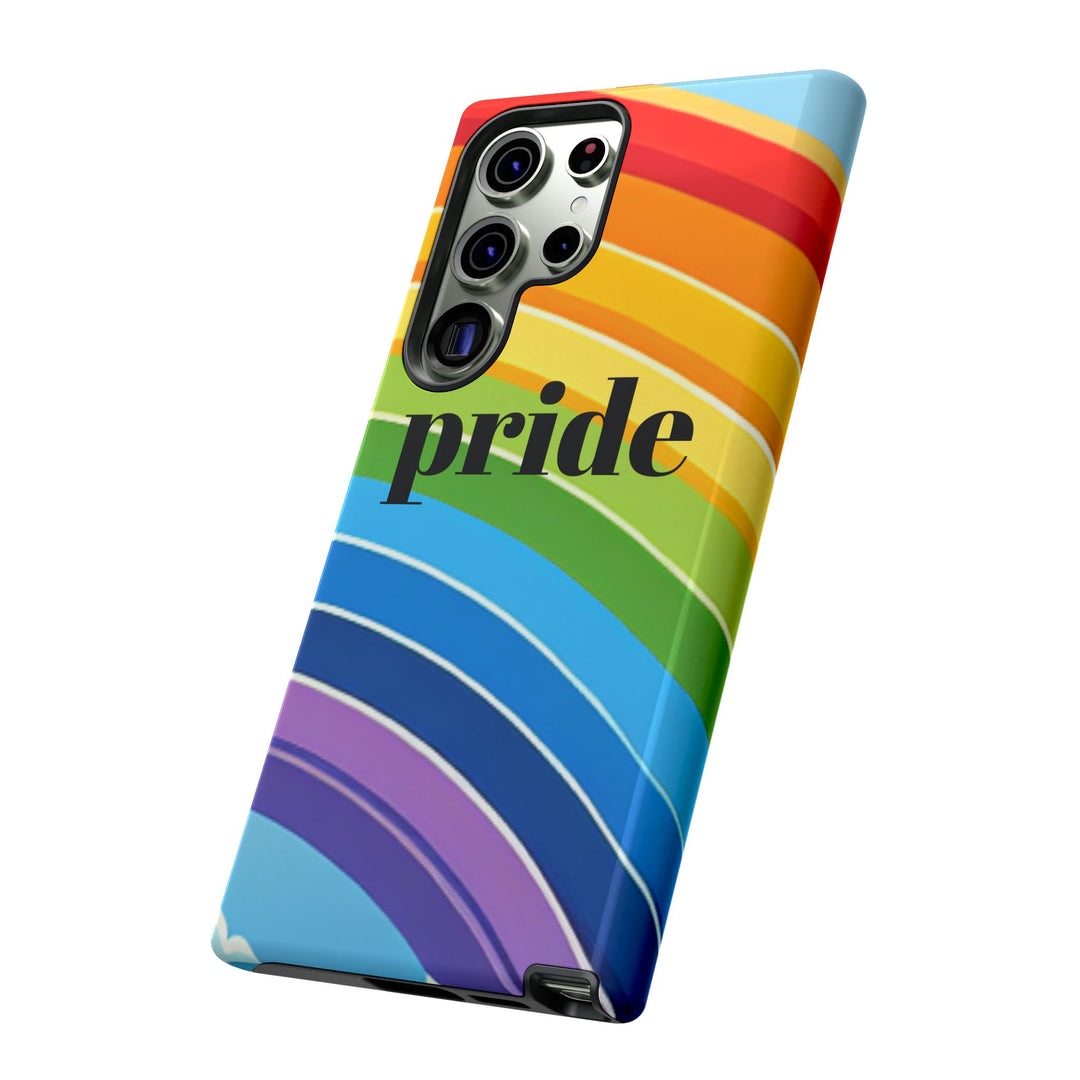 Pride Phone Case - Rainbow Gradient, LGBTQ+ Accessory, Colorful Phone Cover, Unique Gift for Pride Month, Phone Protection