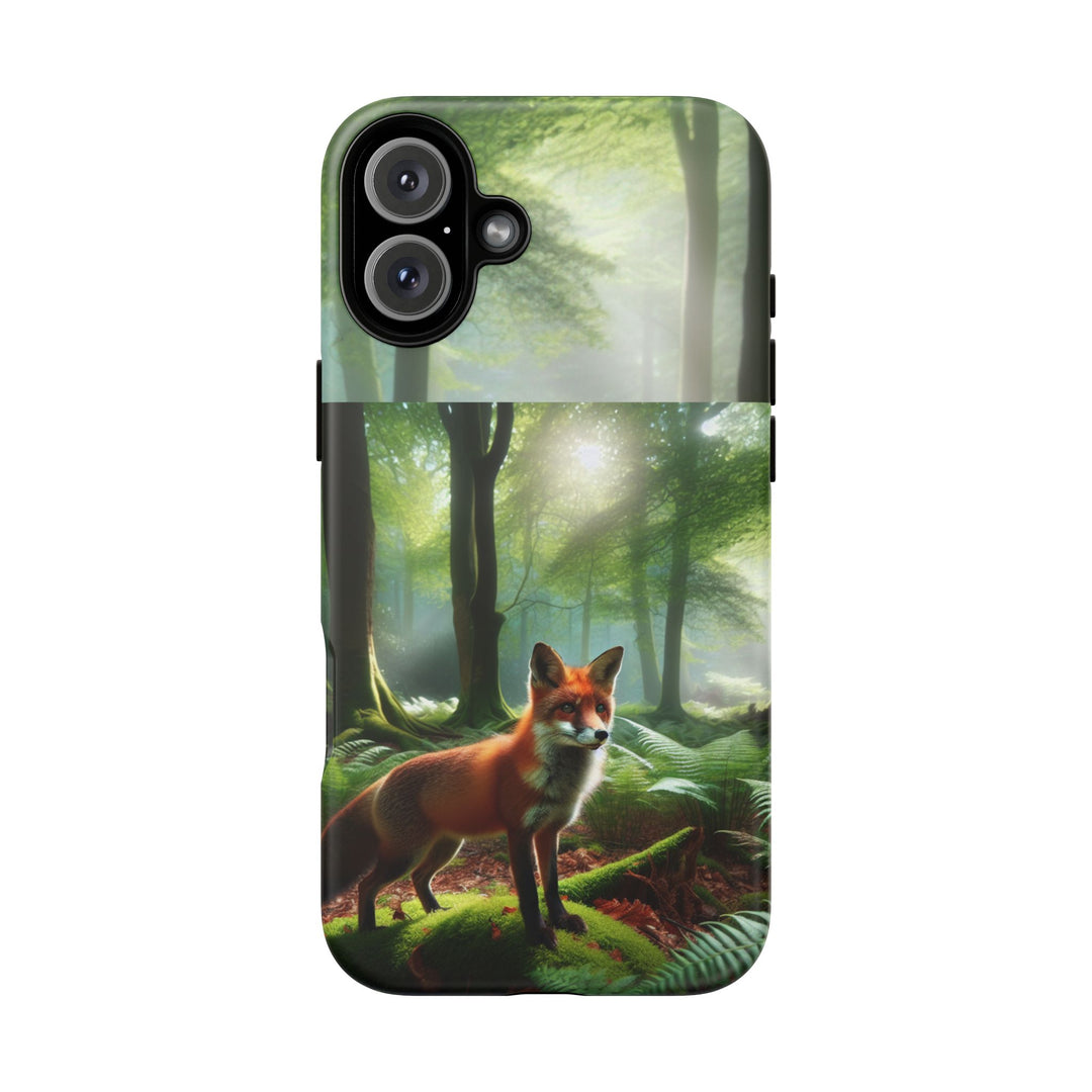 Nature-Inspired Tough Case with Fox Design