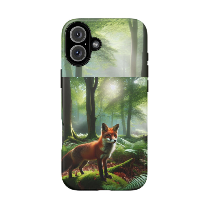 Nature-Inspired Tough Case with Fox Design