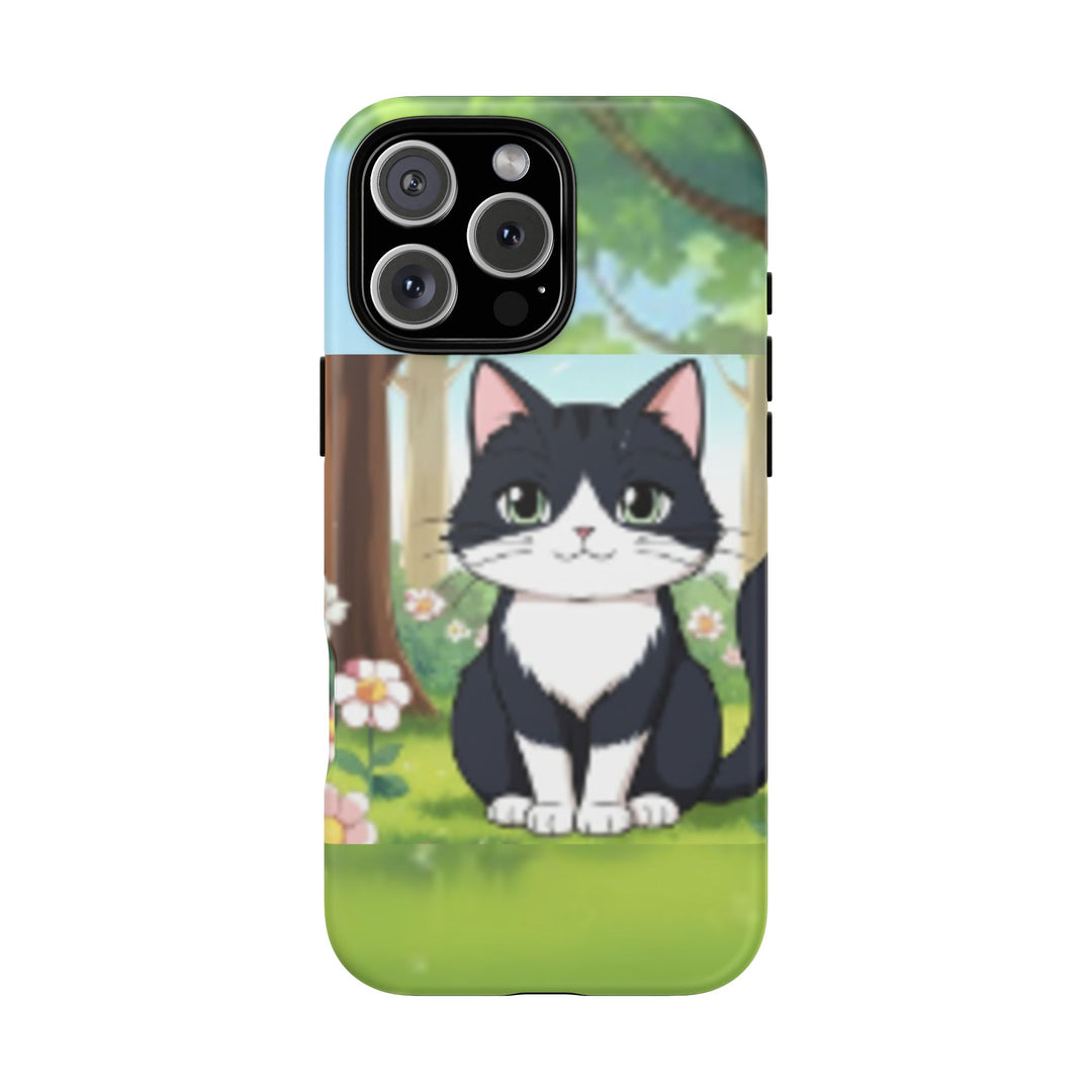 Cute Ai Cat Phone Case - Tough Cases for Animal Lovers