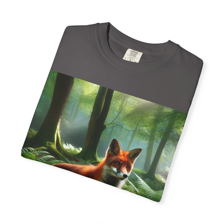 Forest Fox Unisex Garment-Dyed T-Shirt