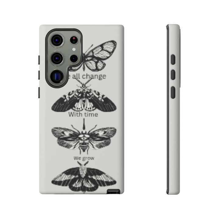 Inspirational Phone Case - We All Change With Time - Tough Cases for Nature Lovers